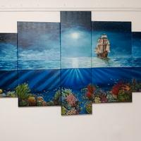 Quadro di Ispirazione Marittima