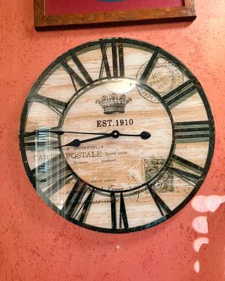 Orologio da parete vintage rotondo