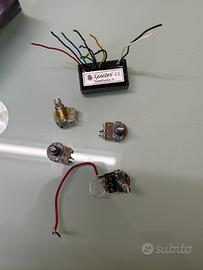 Preamp per basso elettrico, tone pump. jr