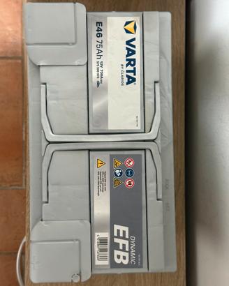 VARTA Batteria E46 75Ah 730 A Dynamic EFB