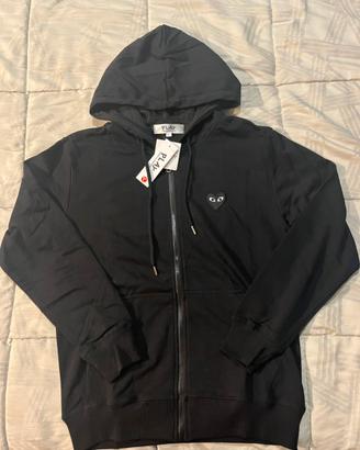 Felpa Comme Des Garçon nera