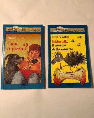 Il Battello a Vapore 2 libri Serie Azzurra anni 90