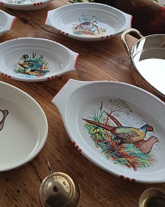 Servizio piatti vintage in ceramica/ porcellana