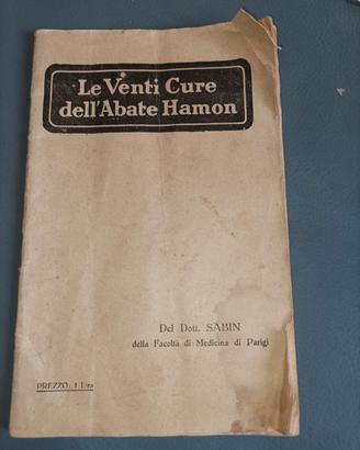 Libro antico Le venti cure dell'abate Hamon