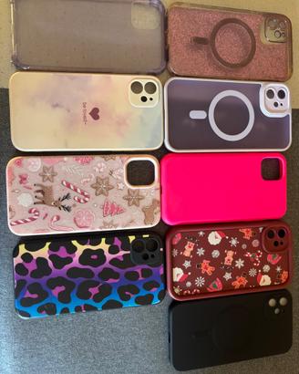 Lotto 11 cover iPhone 11 – varie fantasie