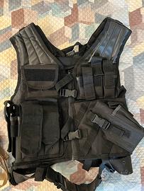 Gilet tattico Mil-Tec - Nero