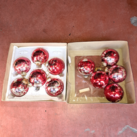 Palline addobbi natalizi vintage