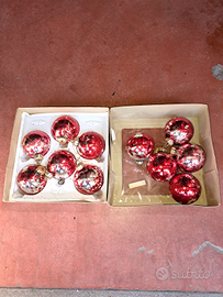 Palline addobbi natalizi vintage