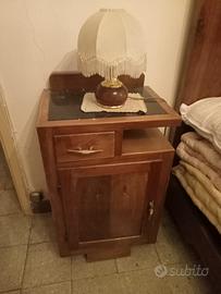 coppia comodini vintage