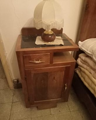 coppia comodini vintage