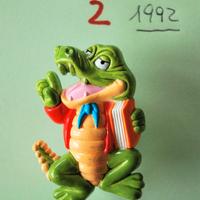 Sorpresa Ferrero Coccodritti 1992-con libro