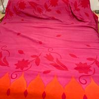Set 2 pz Grande copriletto cotone + Foulard