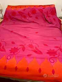 Set 2 pz Grande copriletto cotone + Foulard