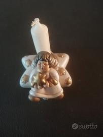 Porta candela in ceramica Thun