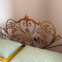 Letto completo in ferro battuto E.N.