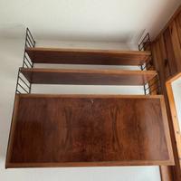 PENSILE LIBRERIA CON MENSOLE VINTAGE ANNI ’70