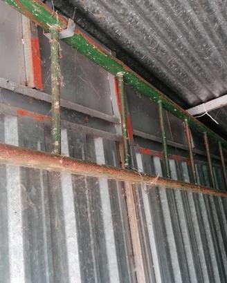 scala in ferro in due pezzi mt 3,5 + 3,5 = 7 mt