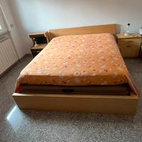 Struttura letto con contenitore Malm ikea
