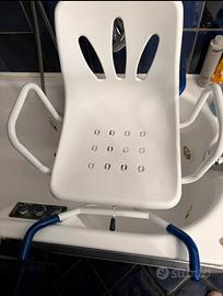 Sedia girevole per vasca da bagno