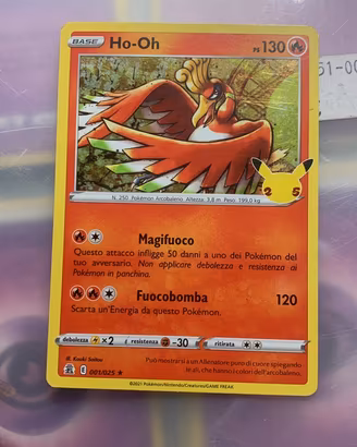 Ho-Oh 001/025 - Celebrations / Gran Festa - ITA