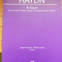 spartiti coro Haydn, Te Deum