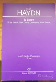 spartiti coro Haydn, Te Deum