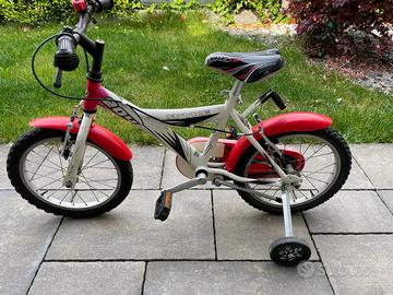 Bicicletta bimbo ruote 16” con rotelle