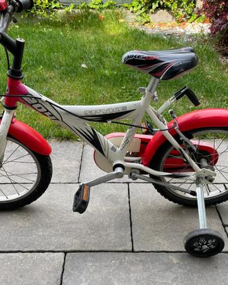 Bicicletta bimbo ruote 16” con rotelle