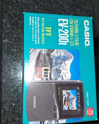 Tv Casio portatile
