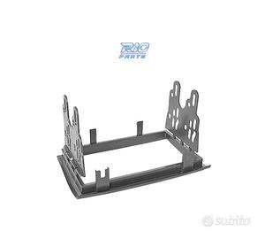 CORNICE NERA RADIO 2-DIN PER CITROEN JUMPER PEUGEO