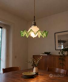 lampadario vintage sospensione retrò art decò 