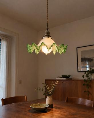 lampadario vintage sospensione retrò art decò 