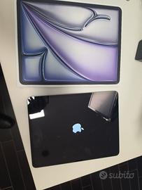 Ipad Air 13 M4 128 gb come nuovo in garanzia apple