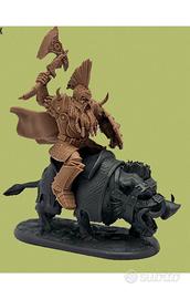 SOLDATINO FANTASY NANO SU CINGHIALE N.2. 1/32