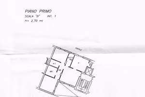 Appartamento al primo piano con ascensore e box