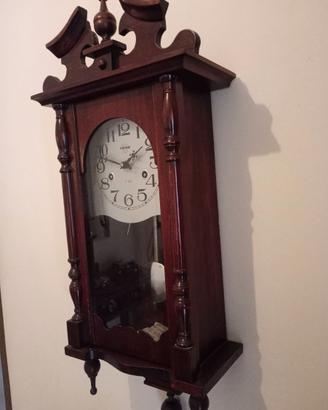 Orologio da parete in legno Virtime vintage