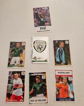 Figurina Calciatori Pelé, Whelan, Neuer, Duff, Jel