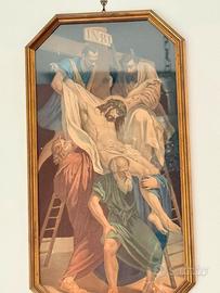 Quadro deposizione alla croce