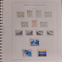 FILATELIA - COLLEZIONE FAEROER 1975-1985