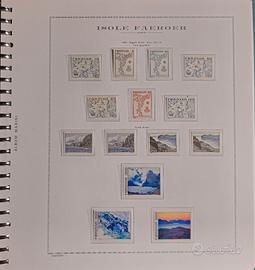 FILATELIA - COLLEZIONE FAEROER 1975-1985