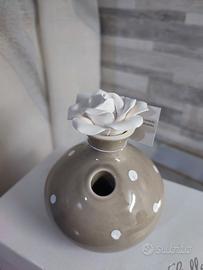 Profumatore con fiore e farfalla NUOVO