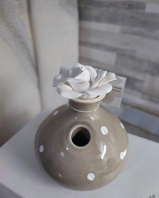 Profumatore con fiore e farfalla NUOVO