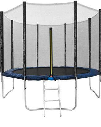 Trampolino 245 cm tappeto elastico da giardino