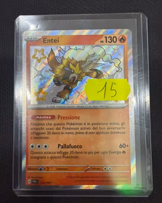 Pokemon Entei 47/172 reverse holo