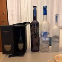 Bottiglie da arredo vuote