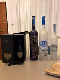 Bottiglie da arredo vuote