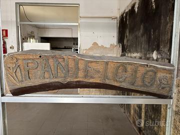 Insegna in legno Panificio