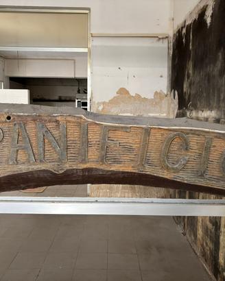 Insegna in legno Panificio