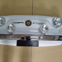 MUSETTO FIAT 500 BIANCO CON FENDINEBBIA