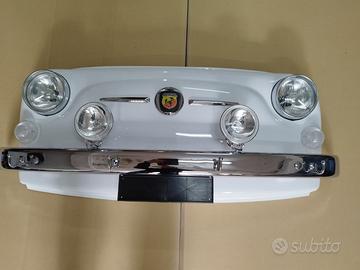 MUSETTO FIAT 500 BIANCO CON FENDINEBBIA